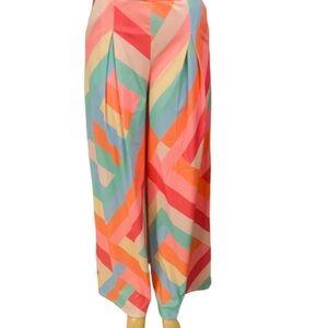 Gemeiq Sz M Women Wide Leg Pants